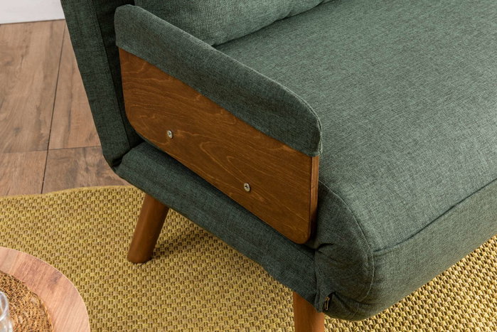 Atelier Del Sofa Cosmo Sofá-Cama de 2 Plazas Verde Atelier Del Sofa Cosmo Sofá-Cama de 2 Plazas Verde